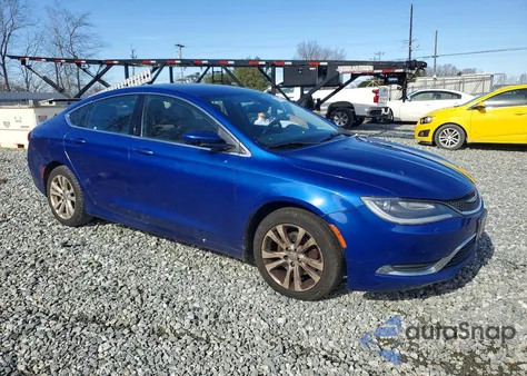 2015 Chrysler 200 Limited from USA, damaged, VIN 1C3CCCAB9FN724419